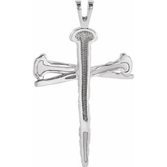 Nail Cross Pendant