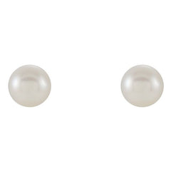 Pearl Stud Earrings