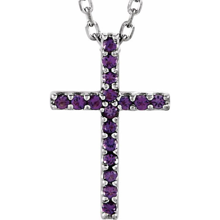 Petite Cross Necklace Or Pendant