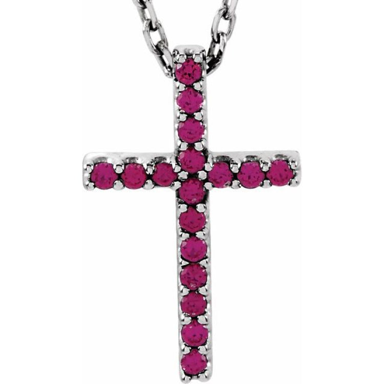 Petite Cross Necklace Or Pendant