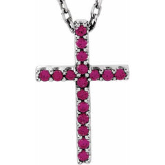 Petite Cross Necklace Or Pendant