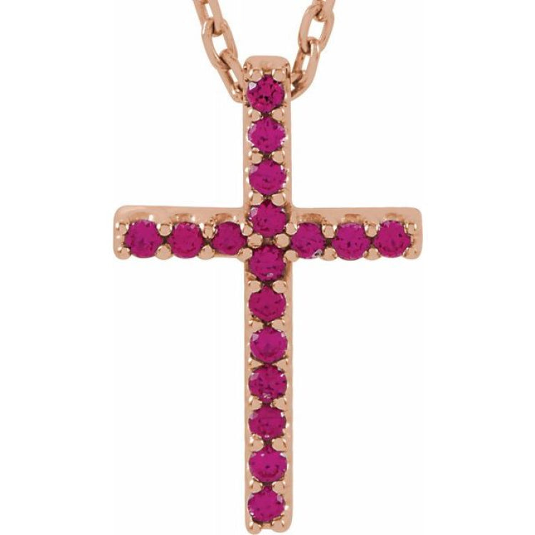 Petite Cross Necklace Or Pendant