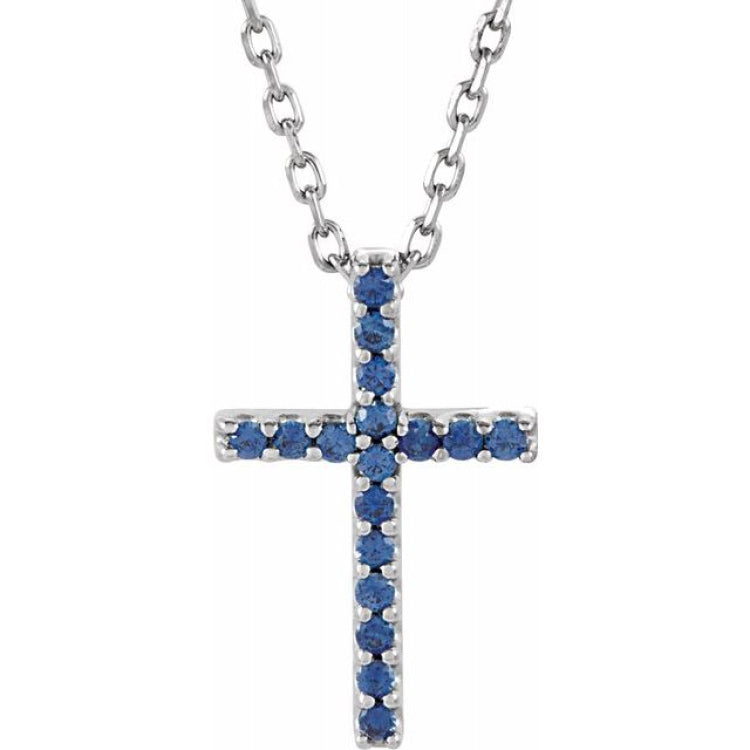 Petite Cross Necklace Or Pendant