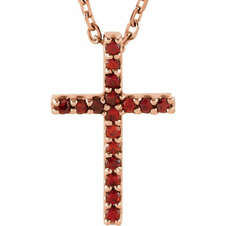 Petite Cross Necklace Or Pendant