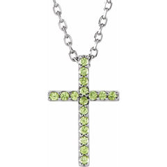 Petite Cross Necklace Or Pendant