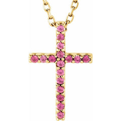 Petite Cross Necklace Or Pendant