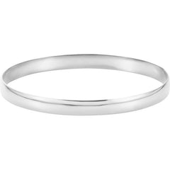 Half Round Bangle Bracelet