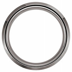 Tungsten Beveled Edge Band