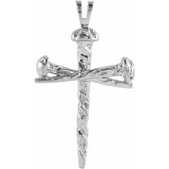 Nail Cross Pendant