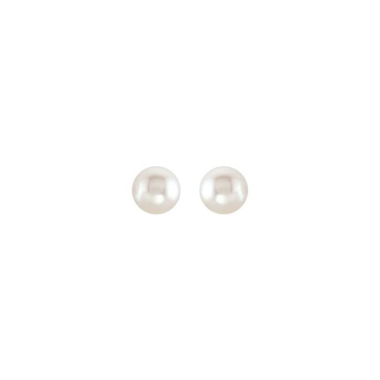 Pearl Stud Earrings